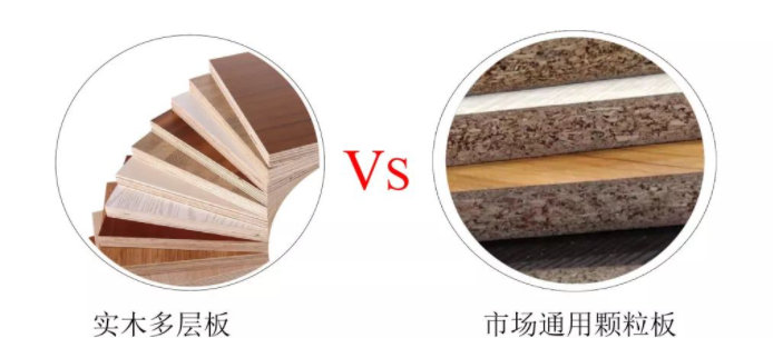 實(shí)木家居定制：定制家居該選實(shí)木顆粒板還是多層板？